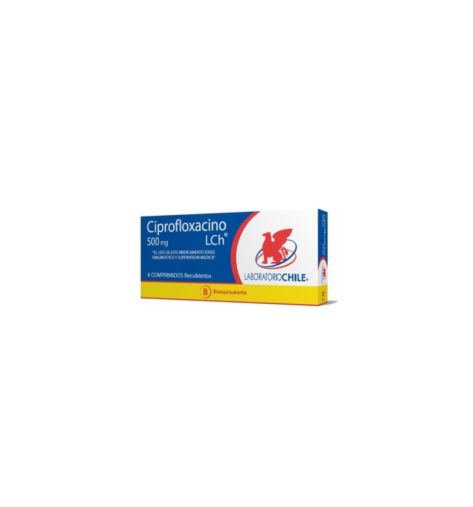 CIPROFLOX ACINO 500MG X6 COMPRIMIDOS CIPROFLOX ACINO 500MG X6 COMPRIMIDOS