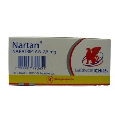 NARTAN 2.5MG X10 COMPRIMIDOS