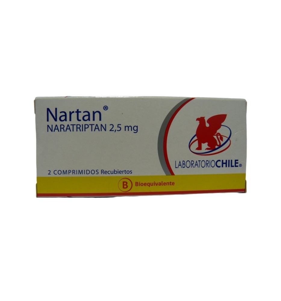 NARTAN 2.5MG X2 COMPRIMIDOS
