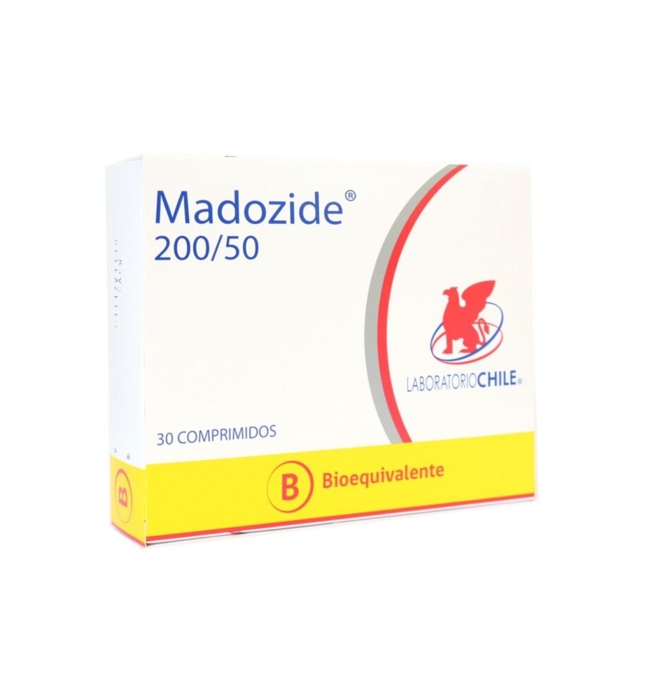MADOZIDE 200/50 MG 30 COMPRIMIDOS MADOZIDE 200/50 MG 30 COMPRIMIDOS