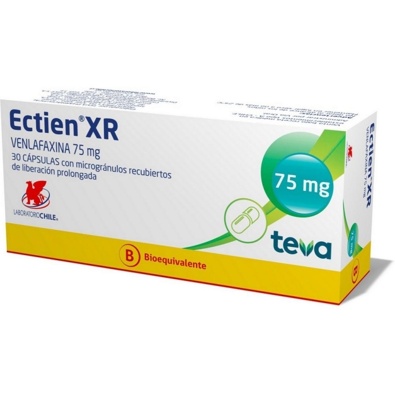 ECTIEN XR 75 MG X 30 CAPSULAS