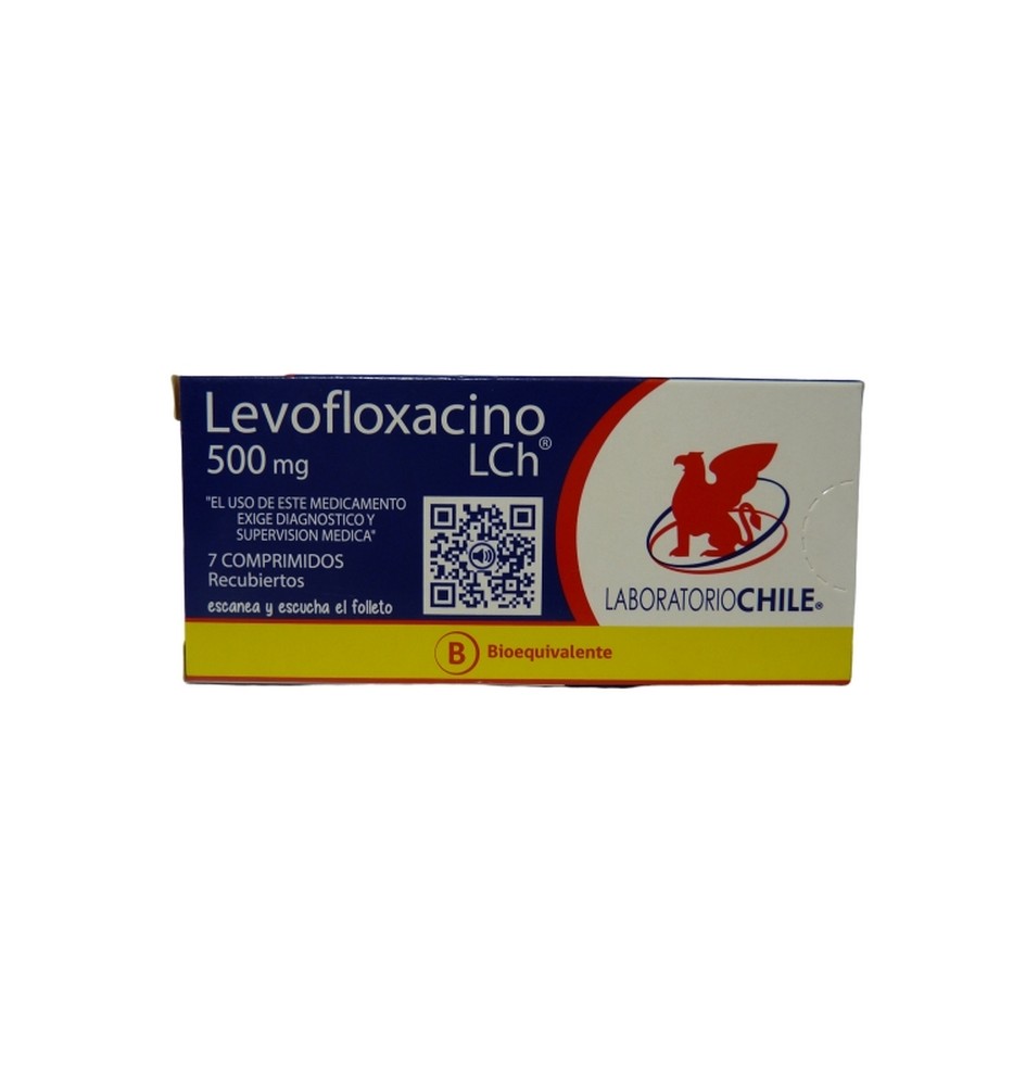 LEVOFLOX ACINO 500 MG X7 COMPRIMIDOS LEVOFLOX ACINO 500 MG X7 COMPRIMIDOS