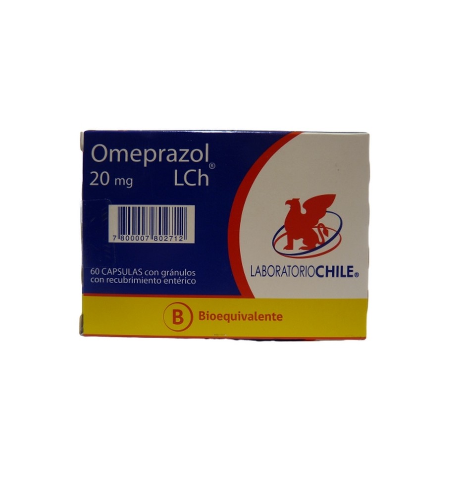 OMEPRAZOL 20MG X60 CAPSULAS OMEPRAZOL 20MG X60 CAPSULAS