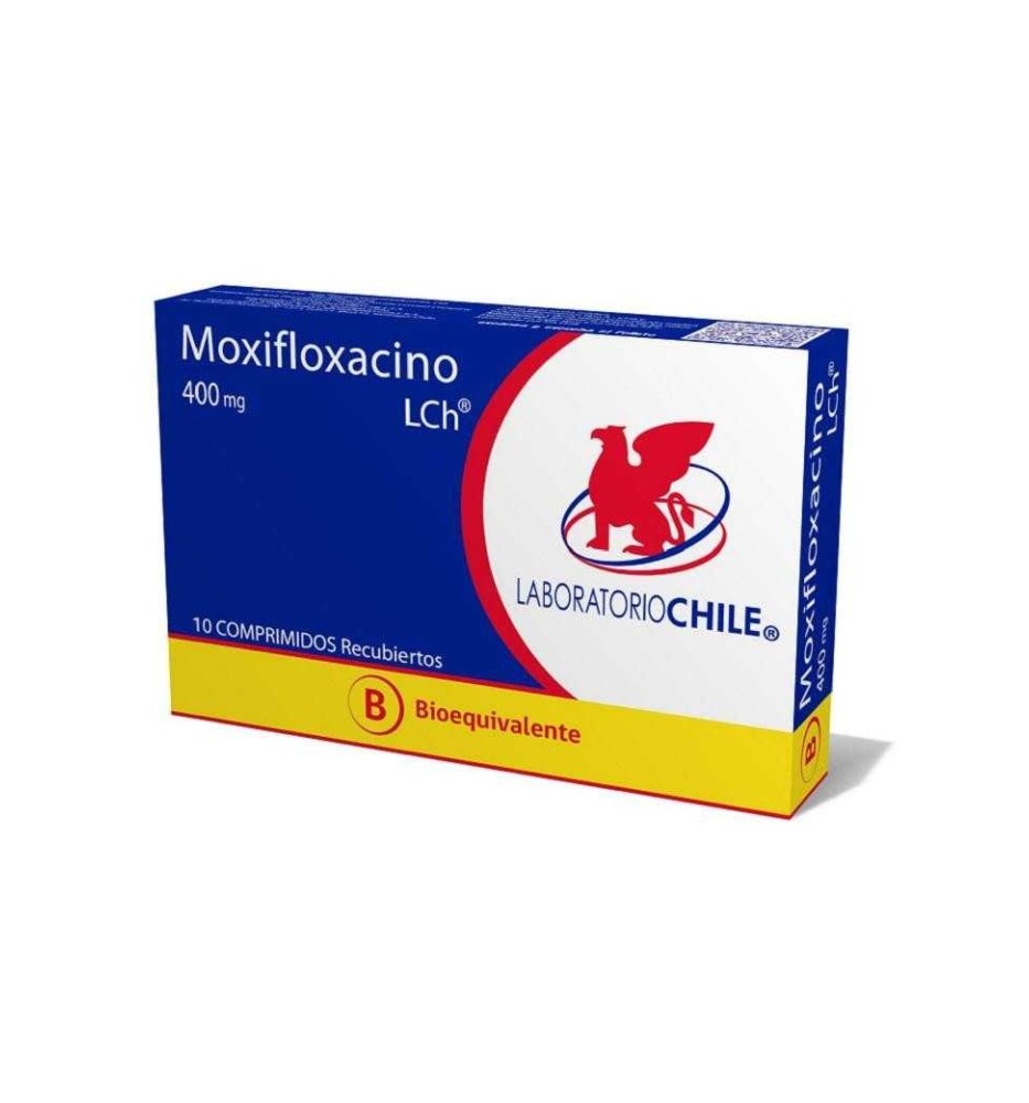MOXIFLOXACINO 400 MG X 7 COMPRIMIDOS RECUBIERTOS MOXIFLOXACINO 400 MG X 7 COMPRIMIDOS RECUBIERTOS