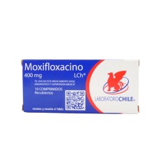 MOXIFLOXACINO 400 MG X10 COMPRIMIDOS RECUBIERTOS