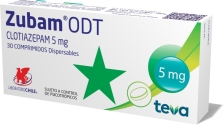 ZUBAM ODT CD 5 MG X30 COMPRIMIDOS RECUBIERTOS