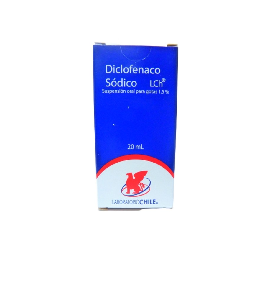 DICLOFENACO 1.5% GOTAS X20