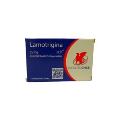 LAMOTRIGINA 25 MG 25MG X30 COMPRIMIDOS