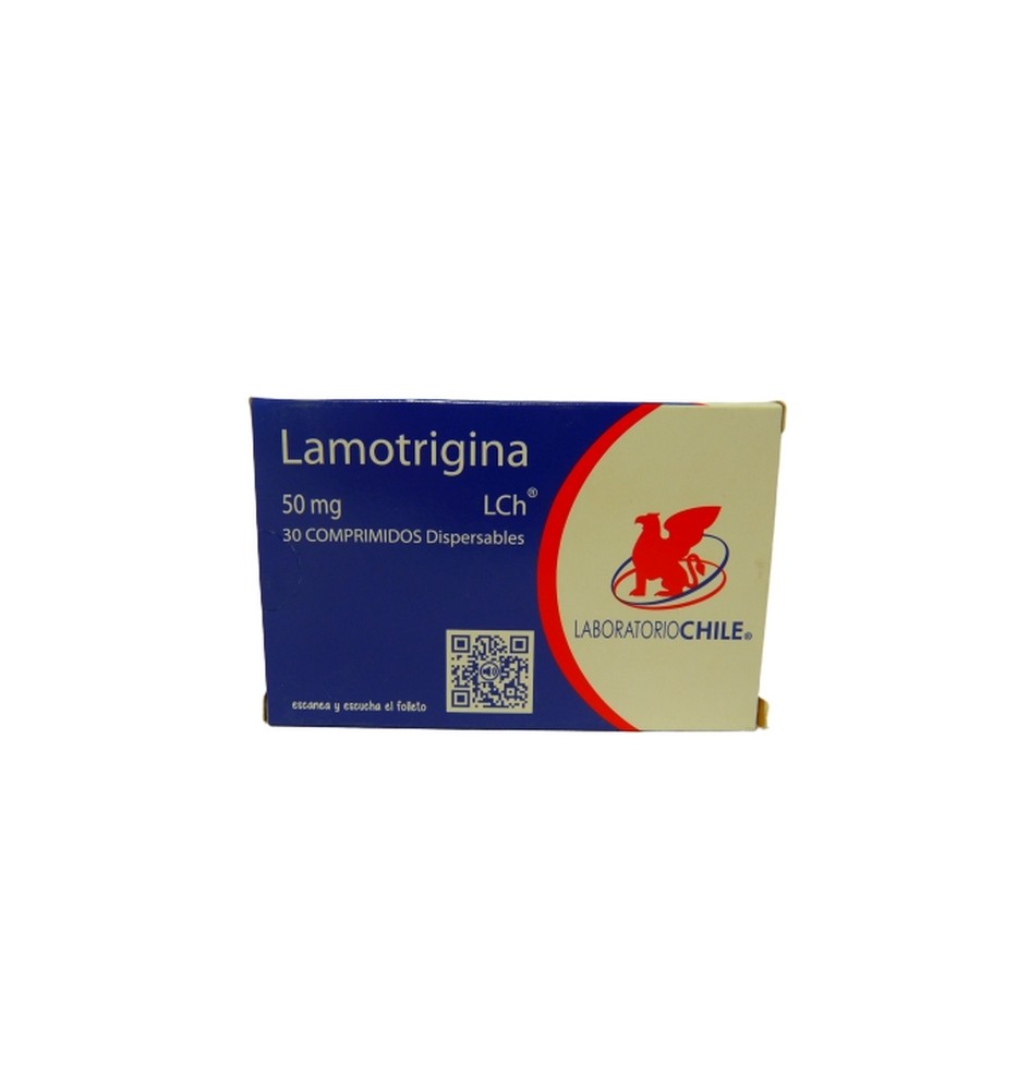 LAMOTRIGINA 50MG X30 COMPRIMIDOS