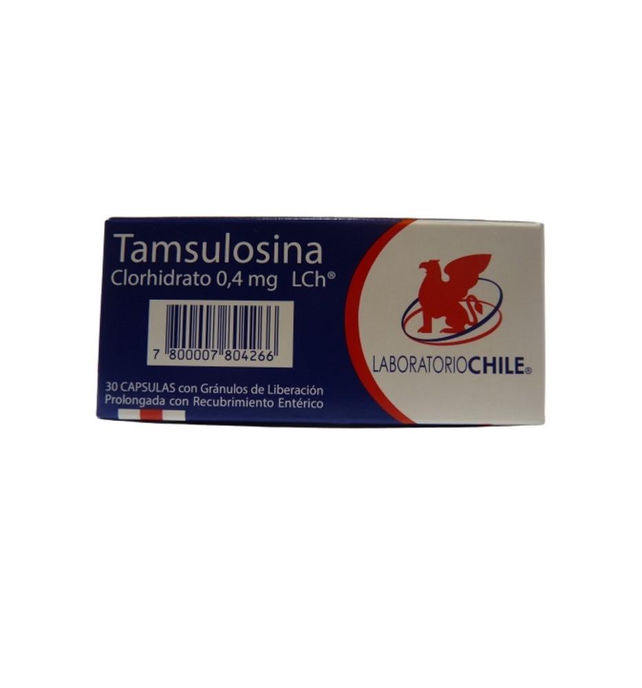 TAMSULOSINA 0.4 MG X30 CAPSULAS TAMSULOSINA 0.4 MG X30 CAPSULAS