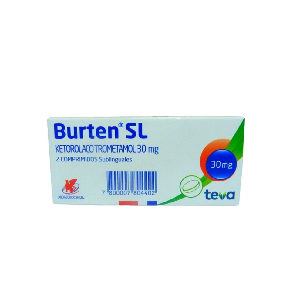BURTEN SL 30MG X2 COMPRIMIDOS BURTEN SL 30MG X2 COMPRIMIDOS