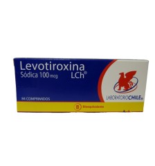 LEVOTIROXINA 100MCG X84 COMPRIMIDOS