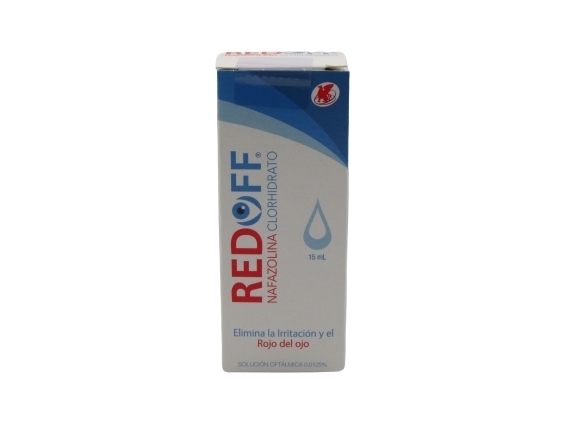 RED OFF X 15ML SOLUCION OFTALMICA