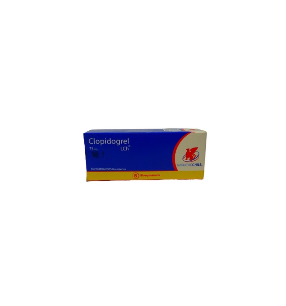 CLOPIDOGREL 75MG X30 COMPRIMIDOS
