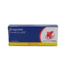 BISOPROLOL 2.5MG X30 COMPRIMIDOS RECUBIERTOS