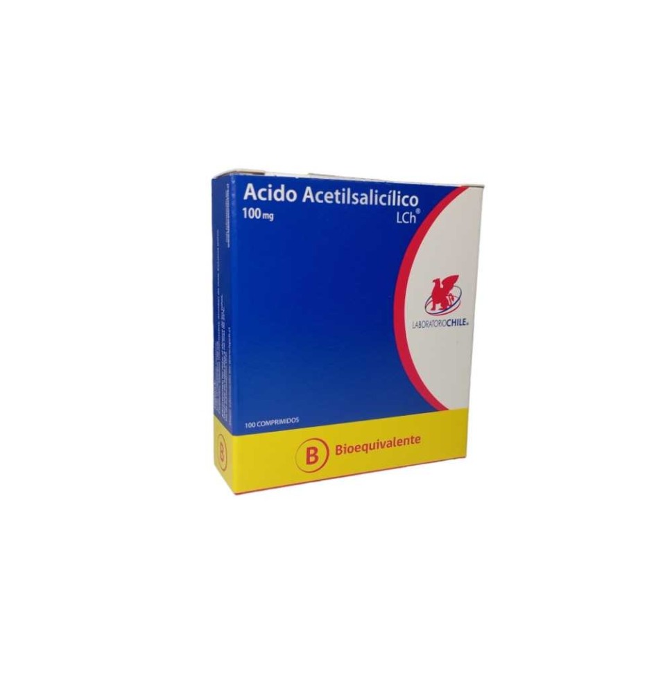 ÁCIDO ACETILSALICÍLICO 100 MG X100 COMPRIMIDOS