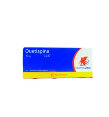 QUETIAPINA 25MG X30 COMPRIMIDOS RECUBIERTOS