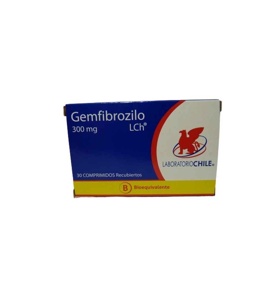 GEMFIBROZILO 300MG X30 CAPSULAS GEMFIBROZILO 300MG X30 CAPSULAS