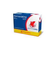 ATORVASTATINA 40 MG X30 COMPRIMIDOS