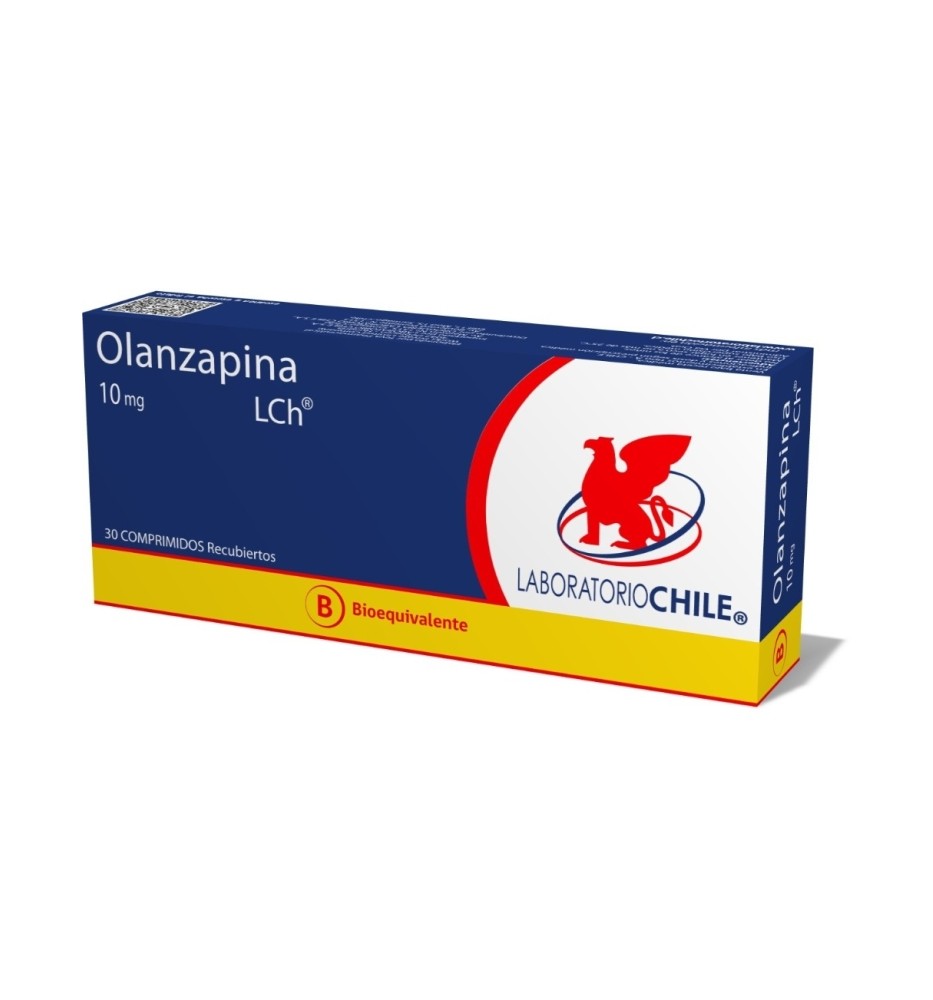 OLANZAPINA 10 MG X 30 COMPRIMIDOS
