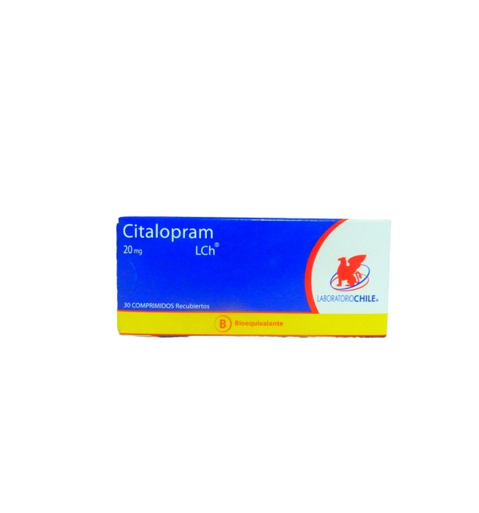 CITALOPRAM 20MG X30 COMPRIMIDOS CITALOPRAM 20MG X30 COMPRIMIDOS