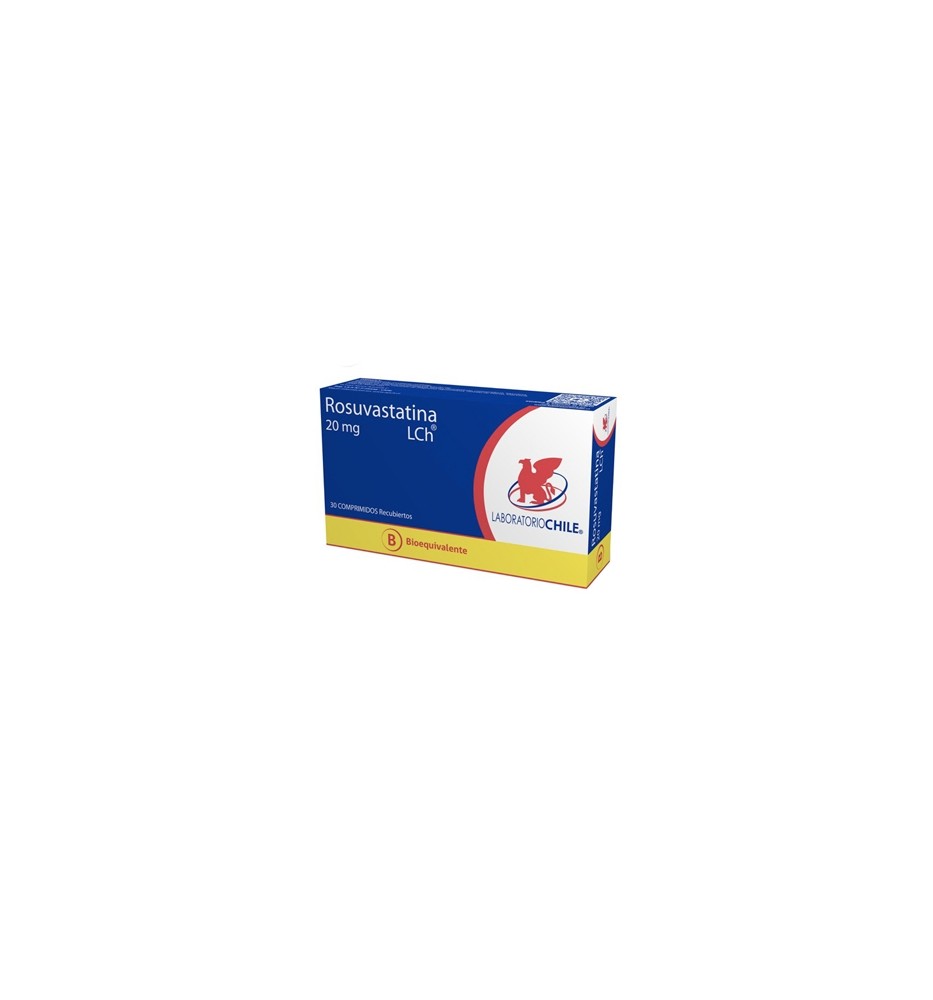 ROSUVASTATINA CALCICA 20MG X30 COMPRIMIDOS