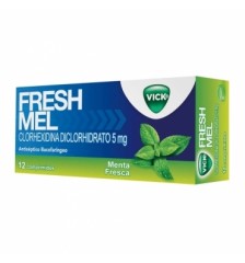 FRESHMEL MENTA 5MG X12 COMPRIMIDOS