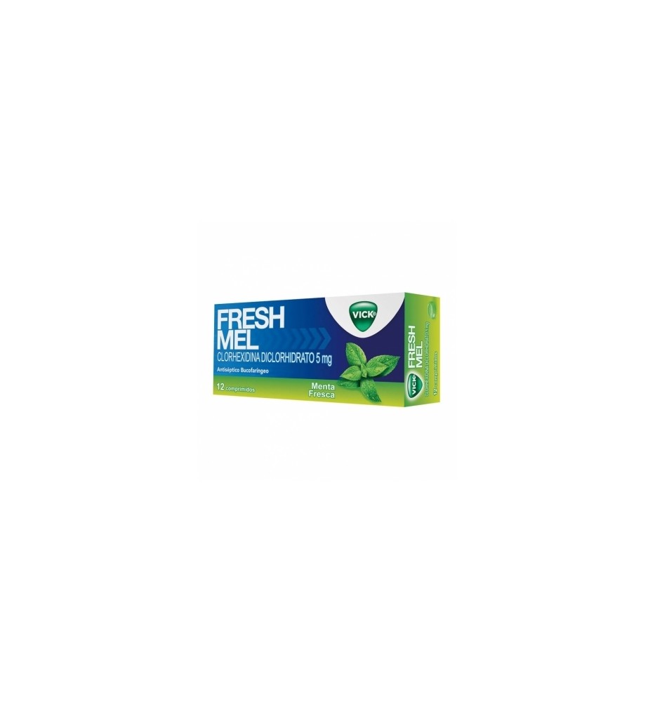 FRESHMEL MENTA 5MG X12 COMPRIMIDOS FRESHMEL MENTA 5MG X12 COMPRIMIDOS