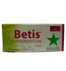 BETIS 5MG X30 COMPRIMIDOS RECUBIERTOS
