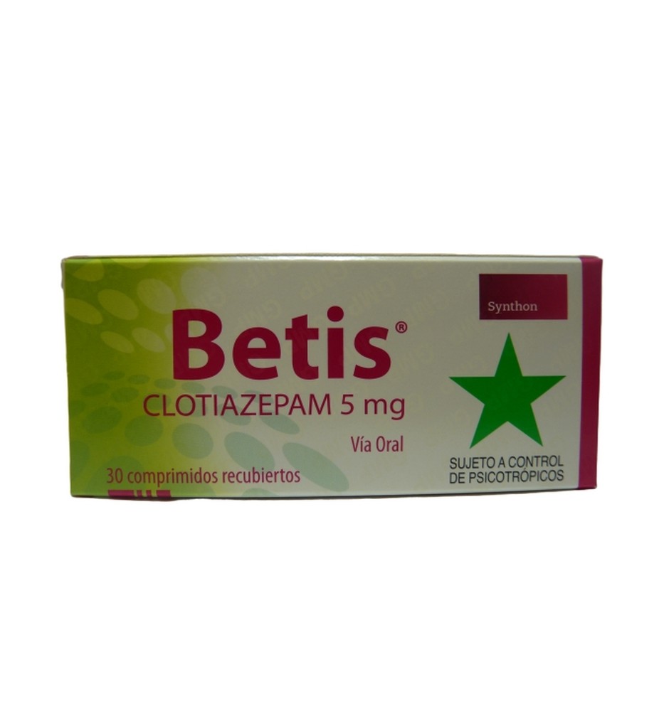 BETIS 5MG X30 COMPRIMIDOS RECUBIERTOS