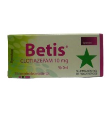 BETIS 10MG X30 COMPRIMIDOS RECUBIERTOS