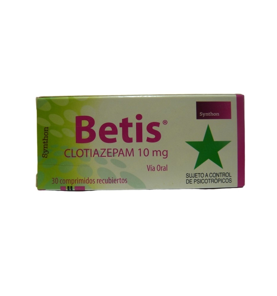 BETIS 10MG X30 COMPRIMIDOS RECUBIERTOS
