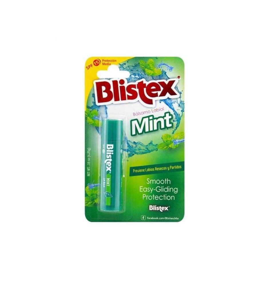BALSAMO LABIAL BLISTEX MENTA FPS 15 X4