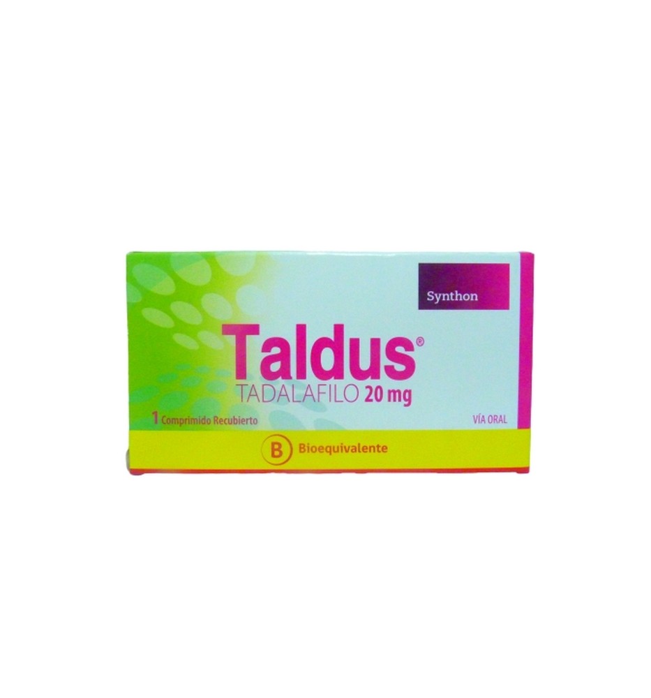 TALDUS 20MG X1 COMPRIMIDOS TALDUS 20MG X1 COMPRIMIDOS