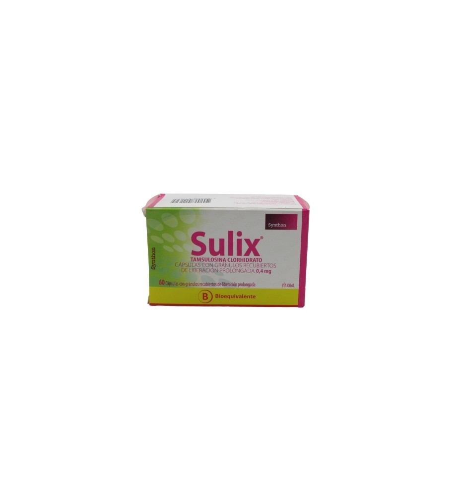 SULIX 0.4MG X60 CAPSULAS SULIX 0.4MG X60 CAPSULAS