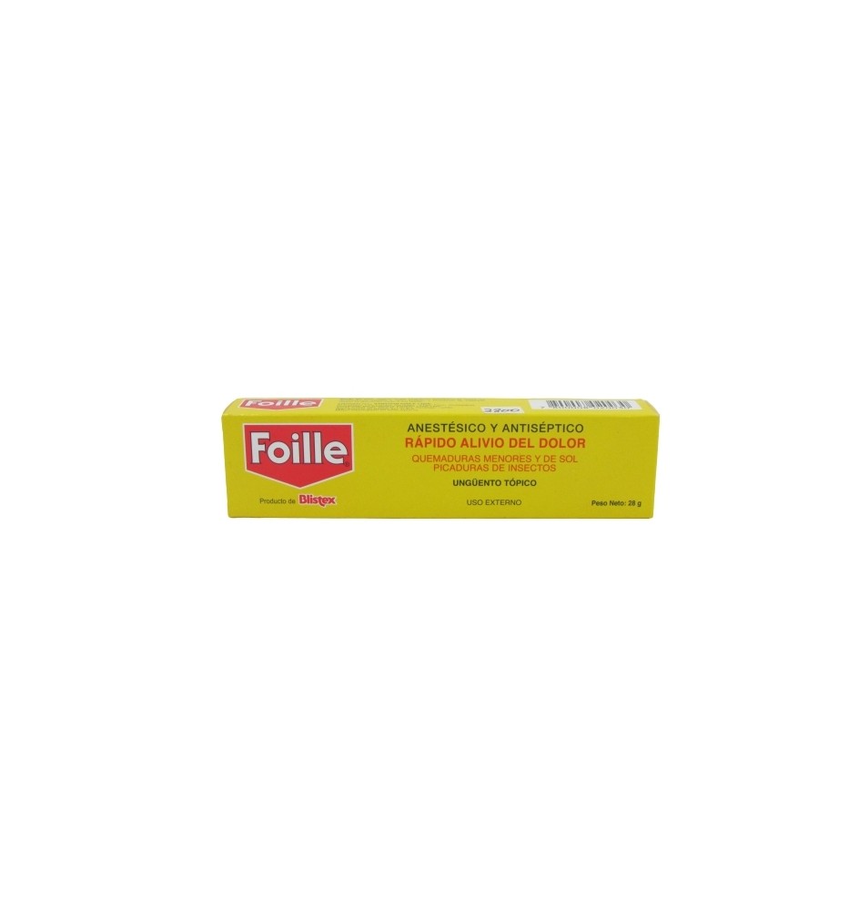 FOILLE UNGÜENTO 28G X28 FOILLE UNGÜENTO 28G X28
