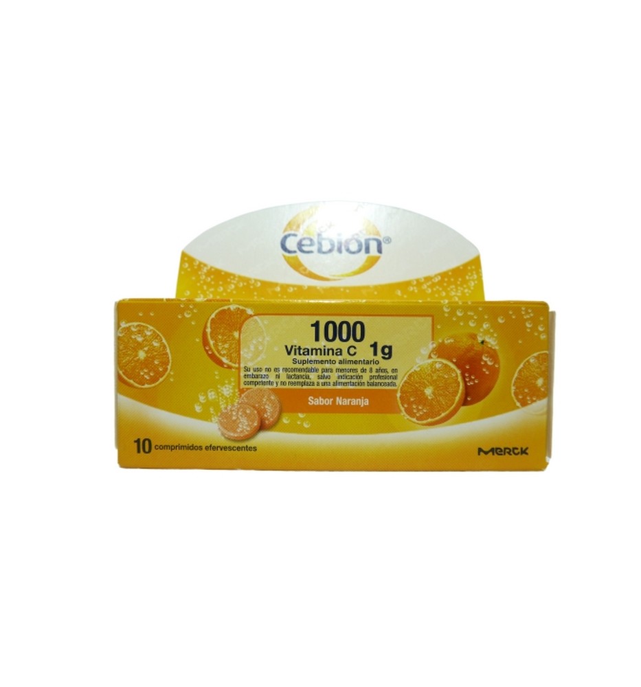 CEBION 1G EFERVESCENTE X10 COMPRIMIDOS CEBION 1G EFERVESCENTE X10 COMPRIMIDOS