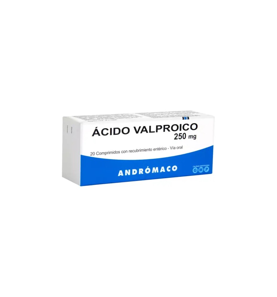 ACIDO VALPROICO 250 MG X 30 COMPRIMIDOS