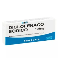 DICLOFENACO RETARD 100 MG X 8 CAPSULAS