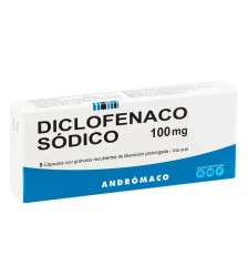 DICLOFENACO RETARD 100MG X8 CAPSULAS