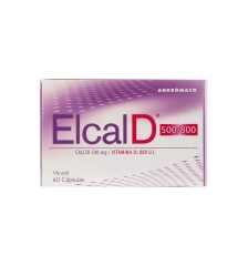 ELCAL D 500 800MG X60 CAPSULAS