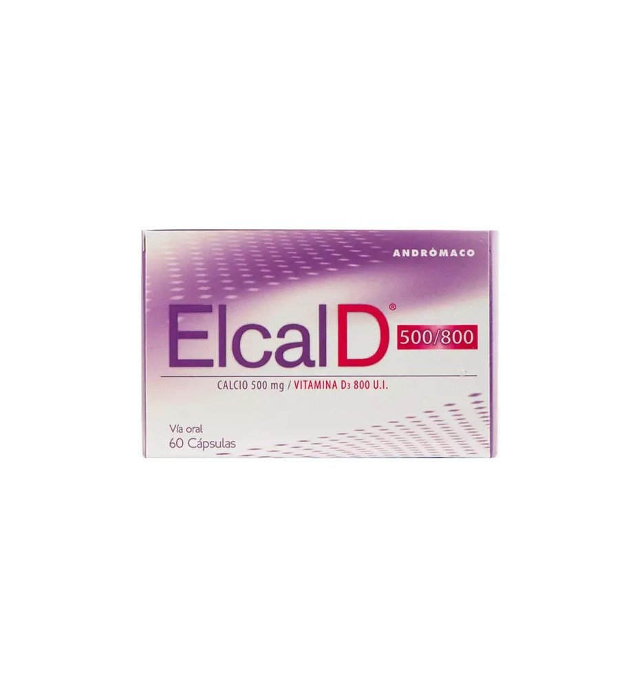 ELCAL D 500 800MG X60 CAPSULAS ELCAL D 500 800MG X60 CAPSULAS