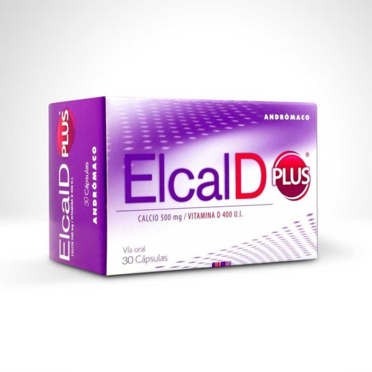 ELCAL D PLUS X 30 CAPSULAS