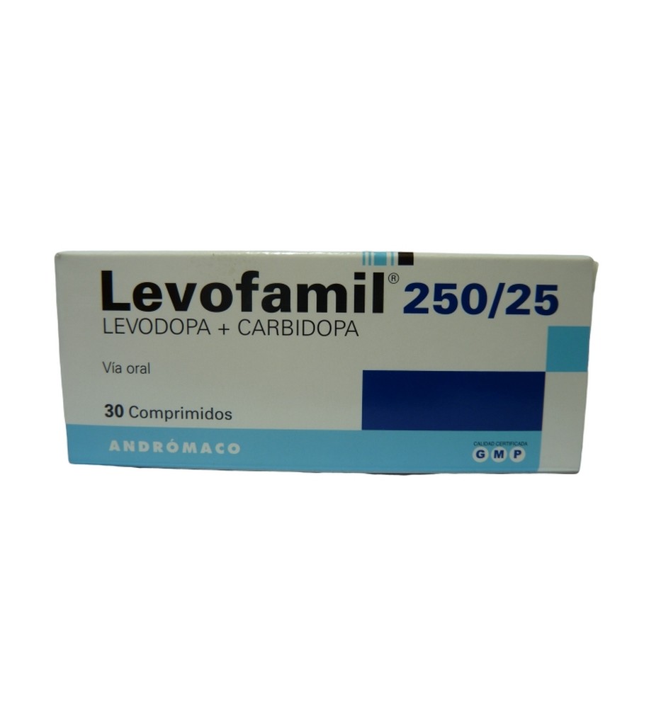 LEVOFAMIL 250/25 MG X 30COMPRIMIDOS