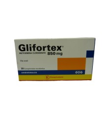 GLIFORTEX 850 MG X30 COMPRIMIDOS RECUBIERTOS