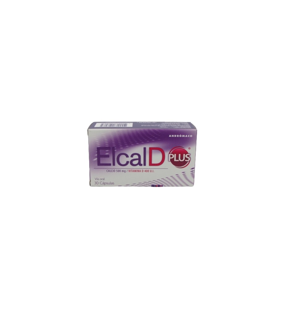 ELCAL D PLUS X 30 CAPSULAS