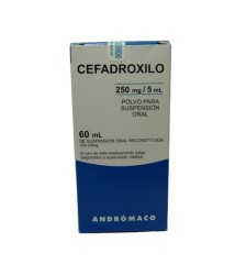 CEFADROXILO 250MG/5ML SUSPENSION X60