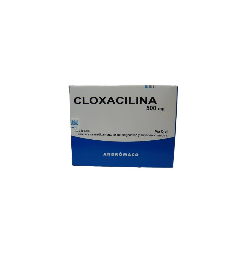 CLOXACILINA 500 MG X 12 COMPRIMIDOS CLOXACILINA 500 MG X 12 COMPRIMIDOS