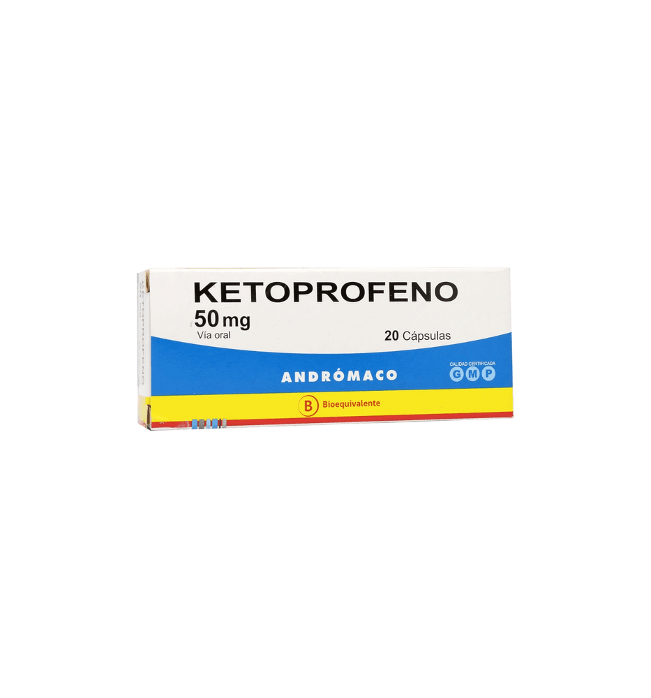 KETOPROFENO 50 MG X20 CAPSULAS KETOPROFENO 50 MG X20 CAPSULAS