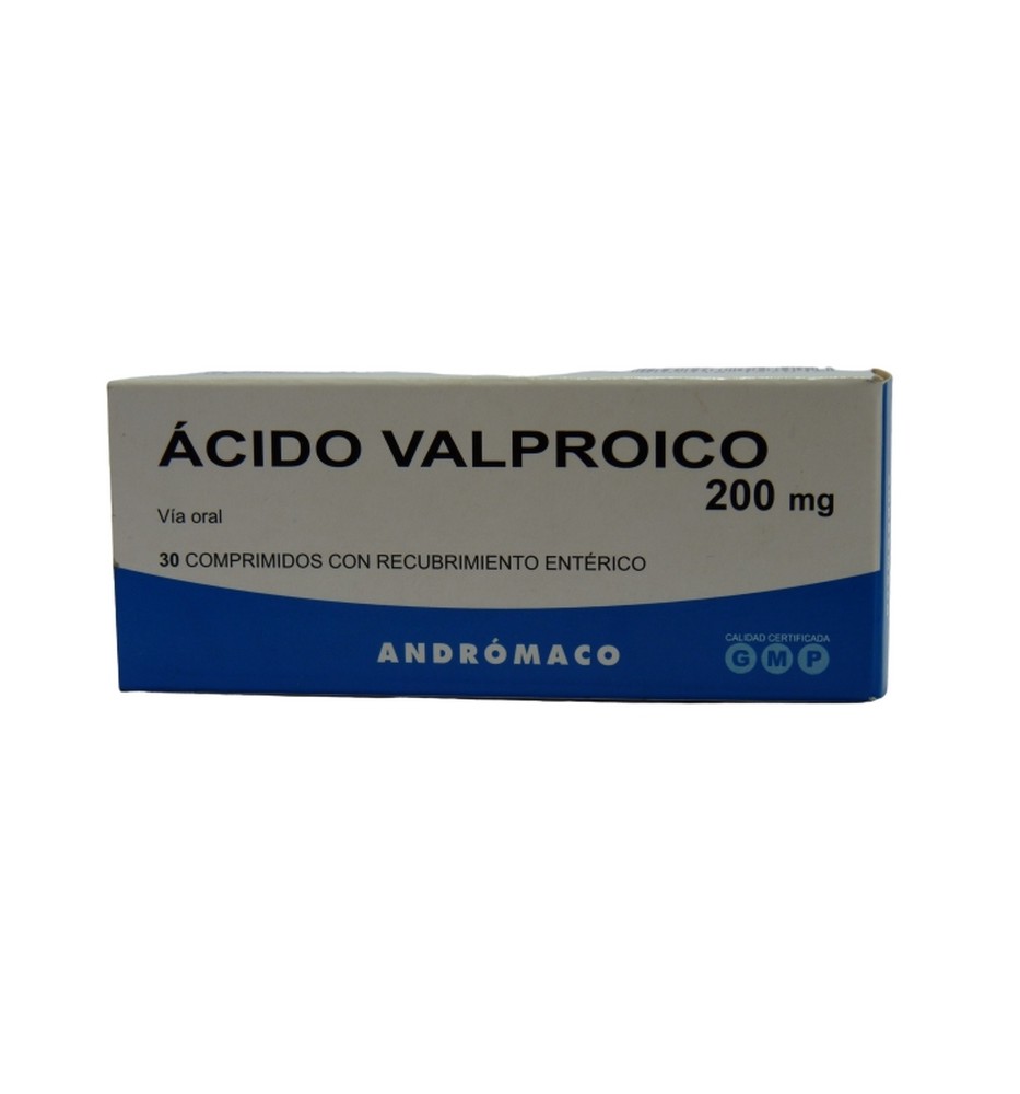 ACIDO VALPROICO 200 MG X 30 COMPRIMIDOS